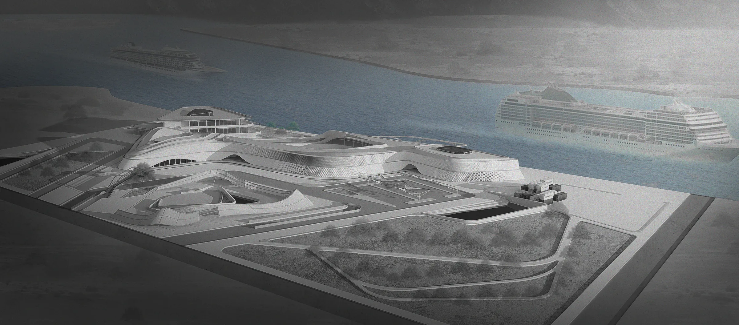 Gateway of Suakin, project render