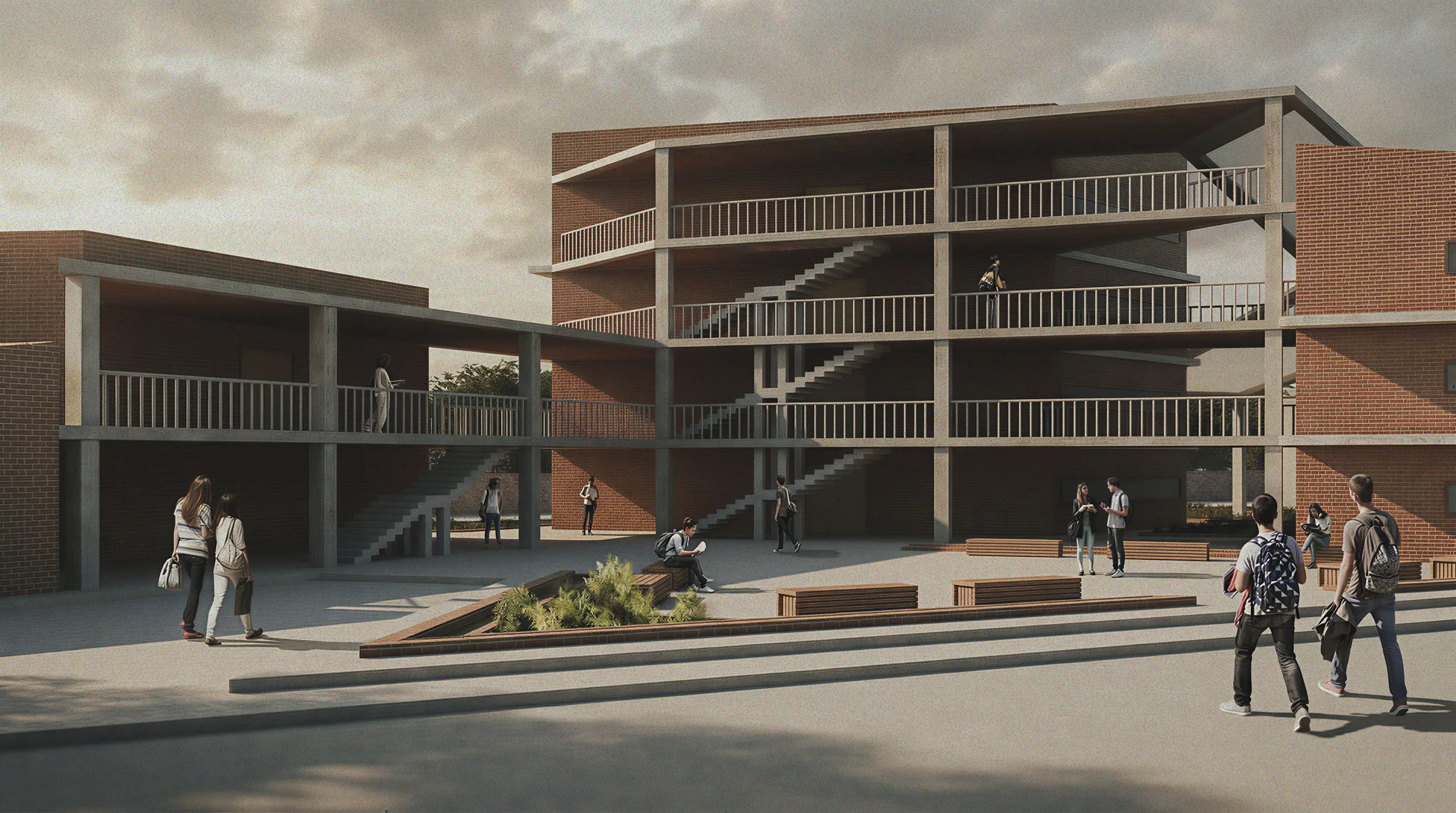 UMST Architecture Department, project render